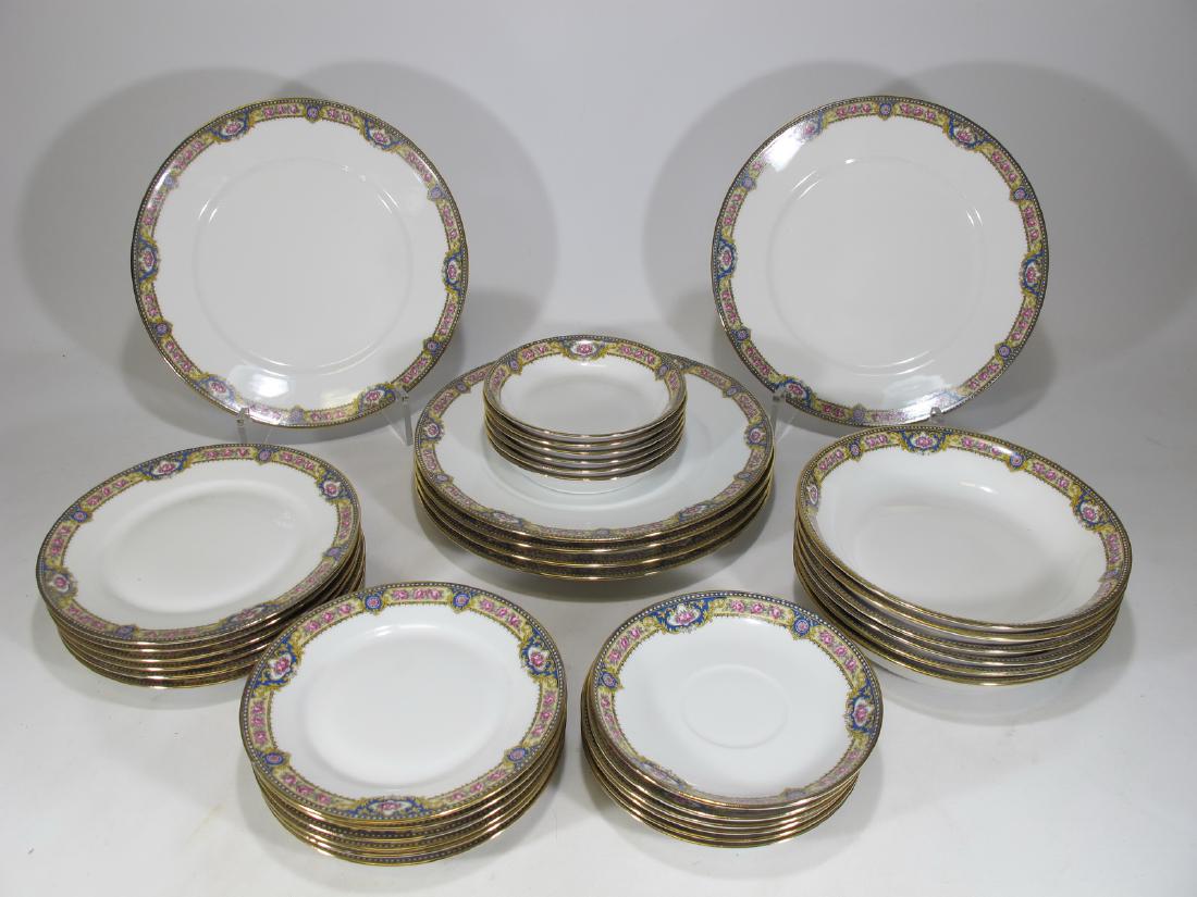 Vintage Limoges set of 36 porcelain pcs (1 of 8)