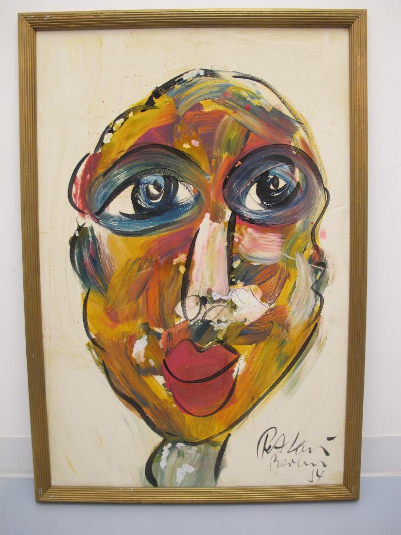 Peter Robert KEIL (1942) painting, dated 1984: Peter Robert KEIL (1942) painting, dated 1984. 38 1/2 in H x 26 1/2 in W. Shipping in USA or International please contact for quote both UPS stores: 1) : James Lawrence UPS Store 4356 - 954-463-0444 F
