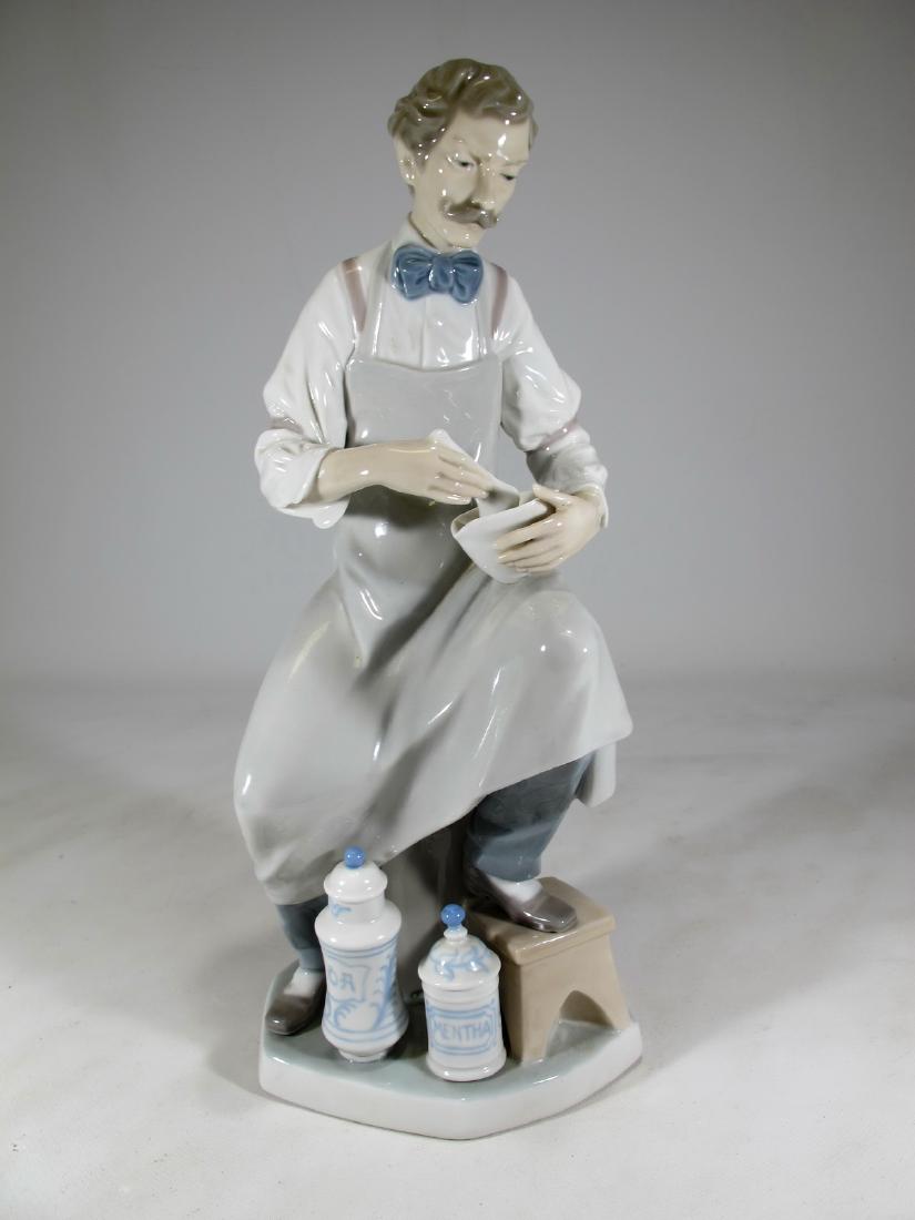 Lladro pharmacist porcelain statue, FURIO