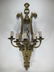 Huge Antique European pair of bronze sconces - 2
