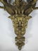Huge Antique European pair of bronze sconces - 6