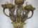 Huge Antique European pair of bronze sconces - 7