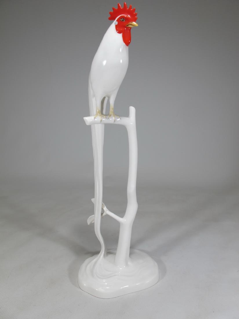 Vintage Noritake Onagadori Long Tailed Rooster Figurine: Vintage Noritake Onagadori Long Tailed Rooster Figurine . 13 1/8 in H x 4 1/2 in W x 3 3/8 in D. Shipping in USA or International please contact for quote both UPS stores: 1) : James Lawrence UPS Stor