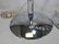 1970' pair of chrome metal & glass table lamps - 4
