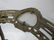 Antique French bronze & glass chandelier - 4