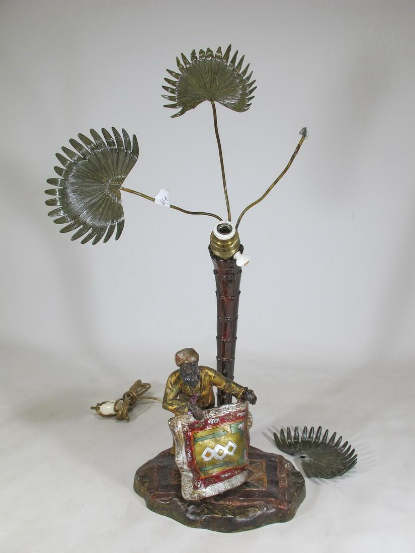Antique Austrian Orientalist table lamp (1 of 13)