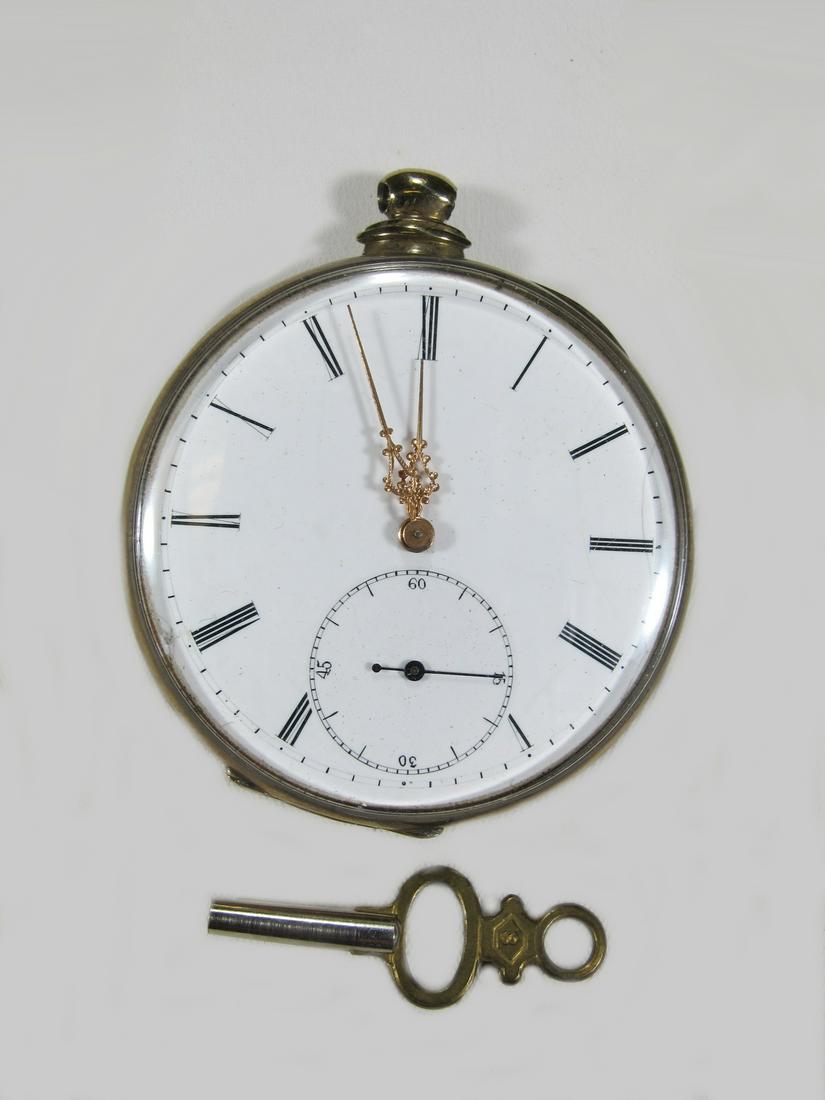 M. J. Tobias 18 k gold filled  pocket watch (1 of 7)
