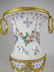 Antique French Sevres pair of gilt bronze & porcelain - 3