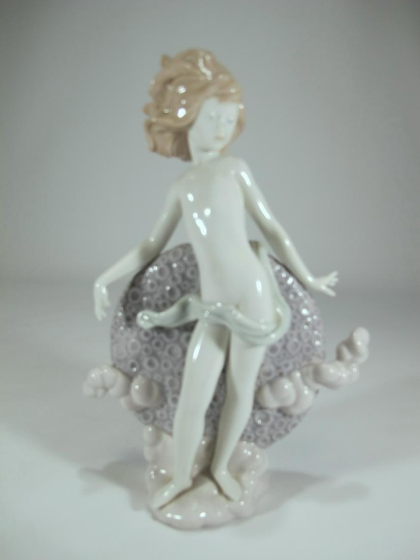 Retired Lladro Blue Moon porcelain statue (1 of 5)