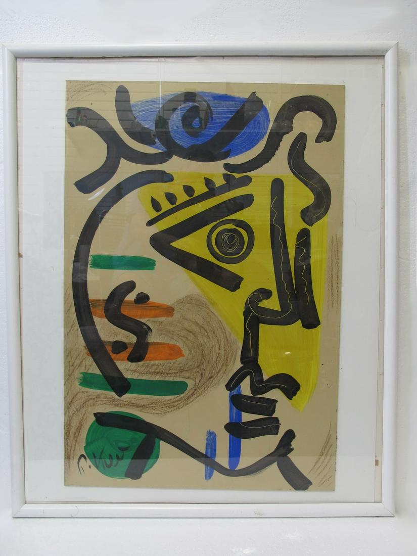Peter Robert KEIL (1942) German artist painting: Peter Robert KEIL (1942) German artist painting. 41” H x 34” W including frame. Shipping in USA or International please contact for quote both UPS stores: 1) : David Reiser UPS store 1937 