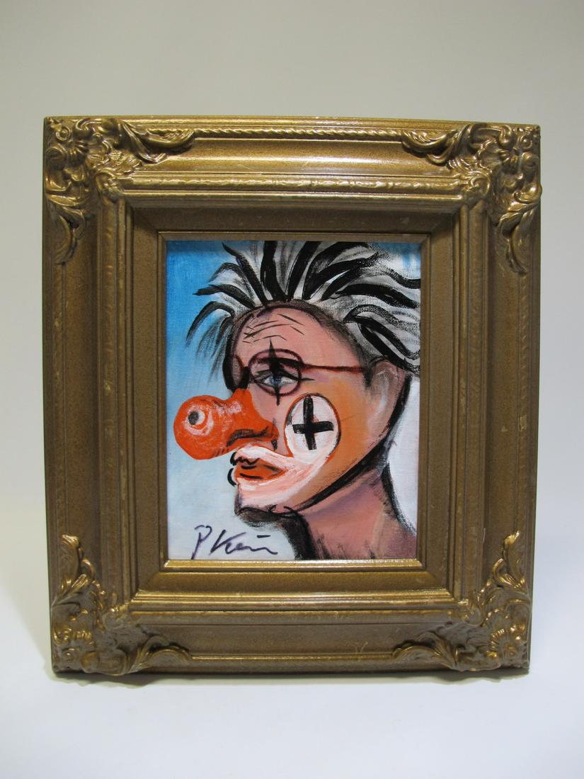 Peter Robert KEIL (1942) German artist painting: Peter Robert KEIL (1942) German artist painting. 17 1/2” H x 15 1/2” W including frame. Shipping in USA or International please contact for quote both UPS stores: 1) : David Reiser UPS sto