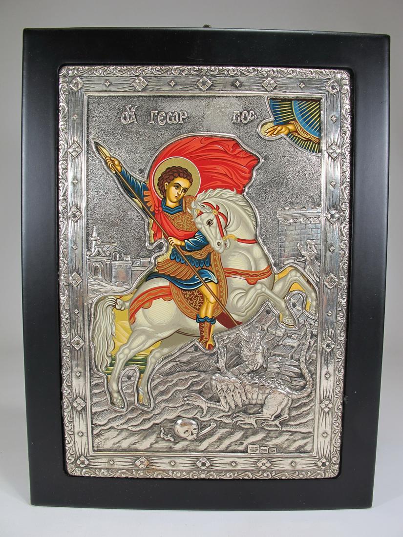 Precise copy of Byzantine 925 sterling Icon by Clarte (1 of 7)