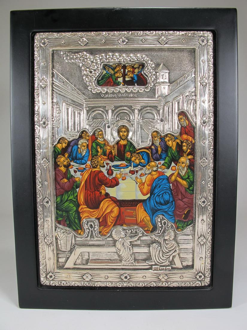 Precise copy of Byzantine 925 sterling Icon by Clarte (1 of 6)