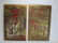2 Antique Chinese gilt carved wood panels