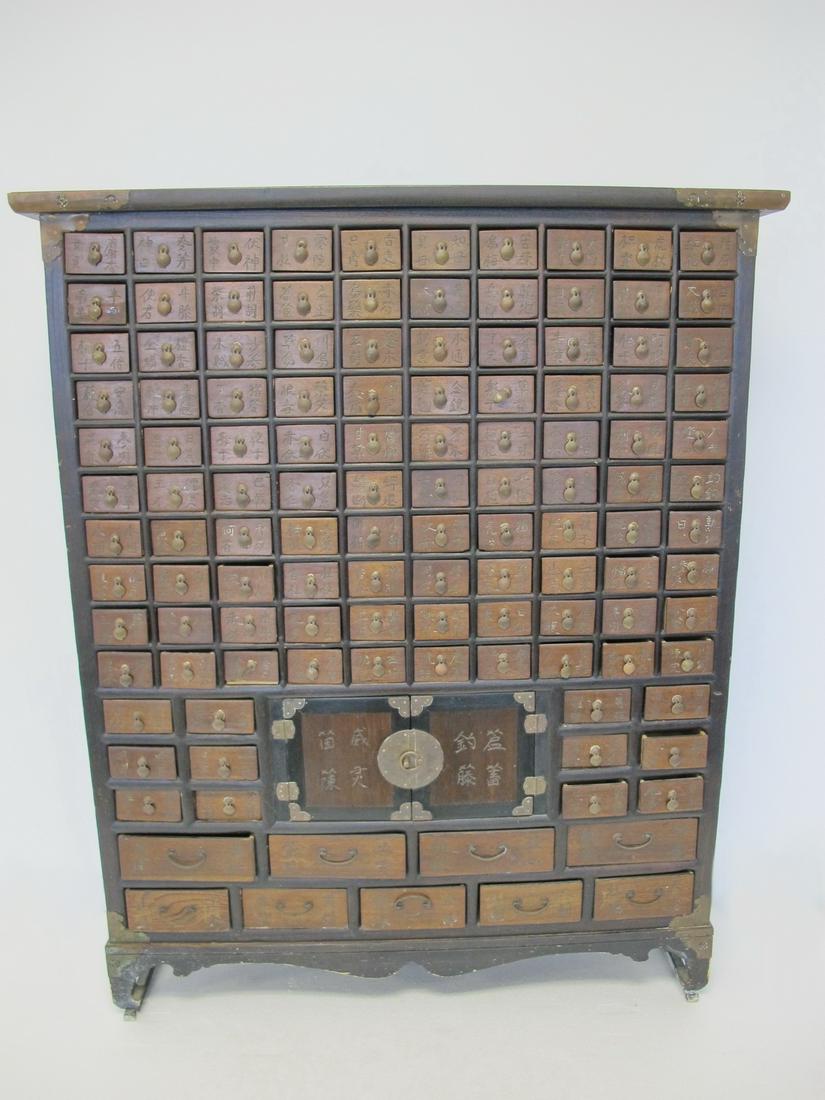 Antique Chinese Apothecary drawers cabinet (1 of 9)