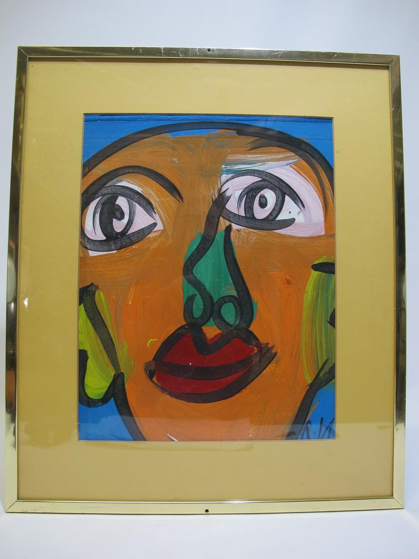 Peter Robert KEIL (1942) German painting: Peter Robert KEIL (1942) German painting. 20” H x 16 7/8” W including frame. Shipping in USA or International please contact for quote both UPS stores: 1) : David Reiser UPS store 1937 - 9