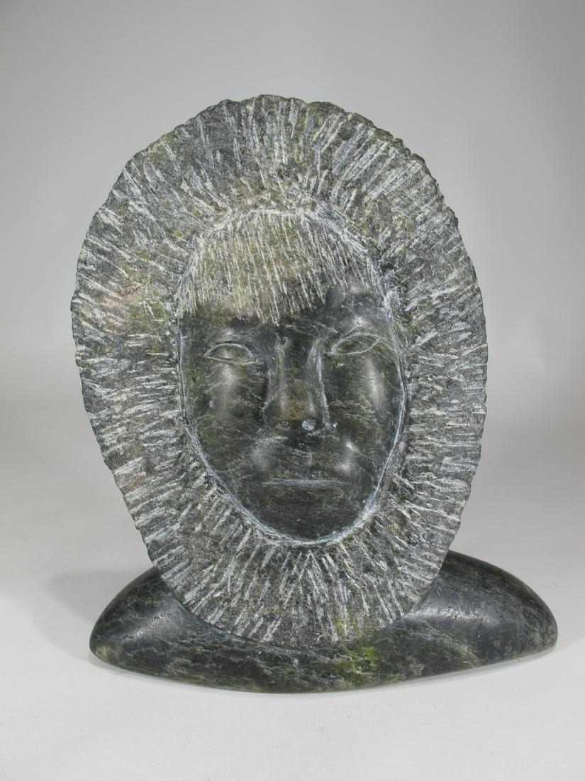 Vintage Canadian hard stone carved sculpture (1 of 5)