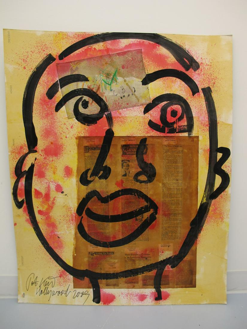 Peter Robert KEIL (1942) painting, dated 2009: Peter Robert KEIL (1942) painting, dated 2009. 39 7/8 in H x 32 in W. Shipping in USA or International please contact for quote both UPS stores: 1) : David Reiser UPS store 1937 - 954-454-1131 auction