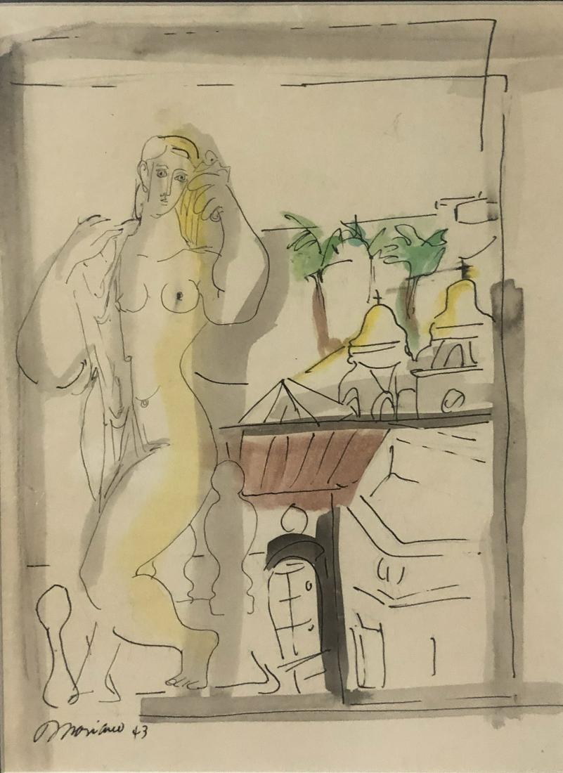 Mariano RODRIGUEZ (1912-1990) Cuban artist mix: Mariano RODRIGUEZ (1912-1990) Cuban artist mix with certificate. 14” H x 10 1/8” W. Shipping in USA or International please contact for quote both UPS stores: 1) : David Reiser UPS store 1
