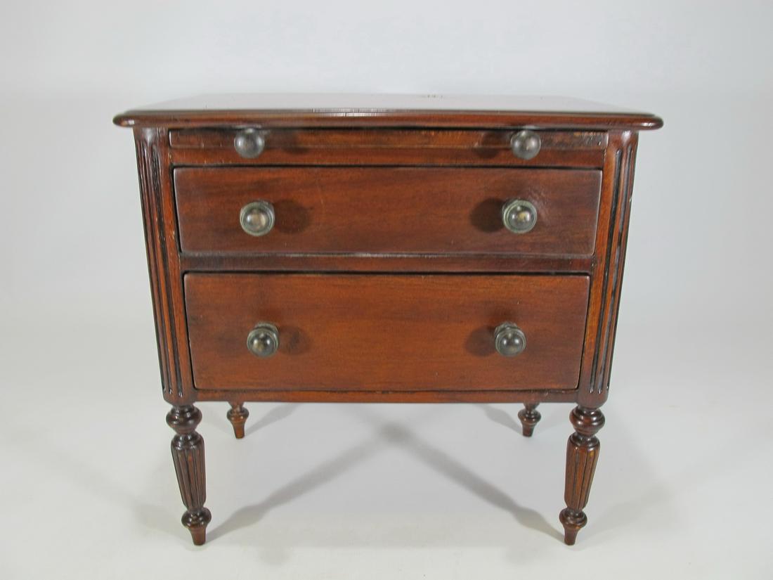 Vintage miniature French Country chest (1 of 7)