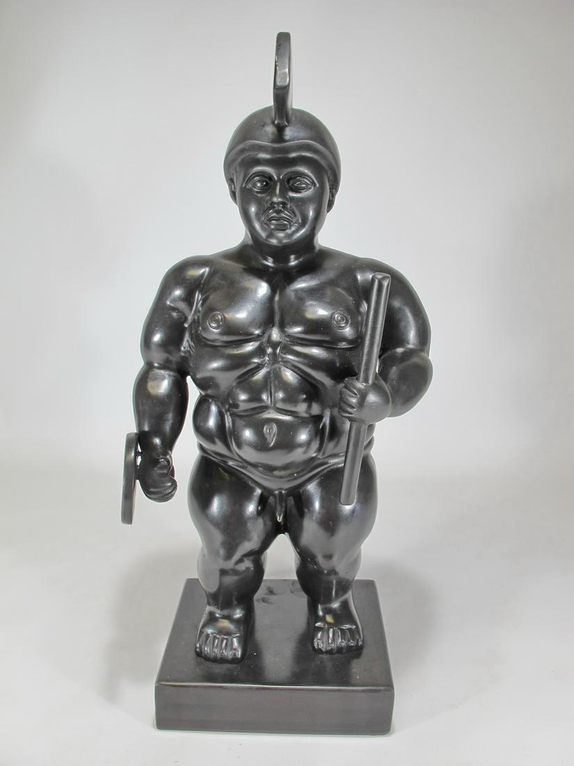 Signed Botero bronze sculpture (1 of 9)