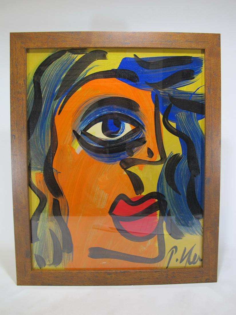Peter Robert KEIL (1942) German painting: Peter Robert KEIL (1942) German painting. 22 in H x 18 in W frame included. Shipping in USA or International please contact for quote both UPS stores: 1) : David Reiser UPS store 1937 - 954-454-1131 a