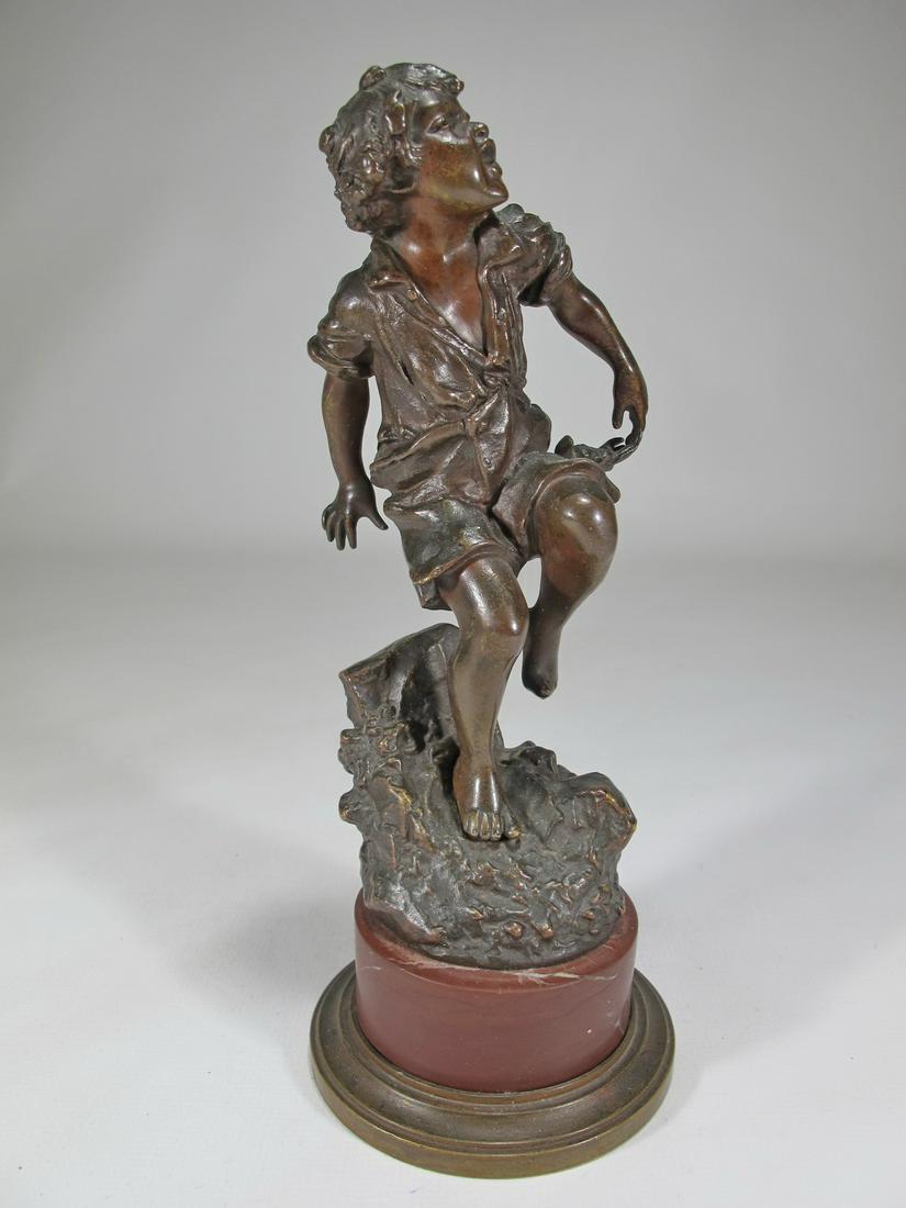 Carl KAUBA (1865-1922) Antique bronze sculpture: Carl KAUBA (1865-1922) Antique bronze sculpture. 7 1/4” H x 2 7/8” W. Shipping in USA or International please contact for quote both UPS stores: 1) : David Reiser UPS store 1937 - 954-454-