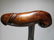 Vintage Phallus wood & sterling silver walk stick - 4