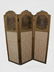 Antique French painted folding screen