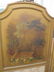 Antique French painted folding screen - 3