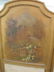 Antique French painted folding screen - 4