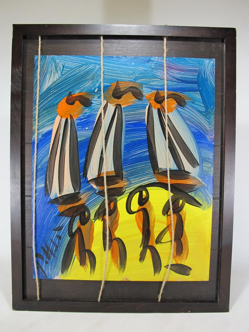 Peter Robert KEIL (1942) German painting: Peter Robert KEIL (1942) German painting. 25 3/8 in H x 19 3/4 in W frame included. Shipping in USA or International please contact for quote both UPS stores: 1) : David Reiser UPS store 1937-754-263-