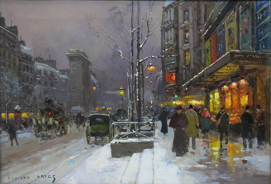 Edouard CORTES (1882-1969) French oil on canvas (1 of 10)