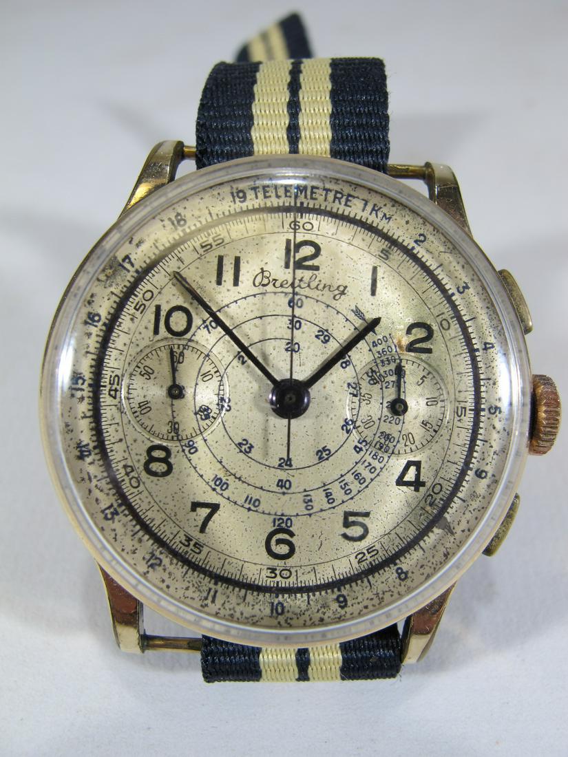 1937  Breitling Chronograph Tachy-Telemeter watch 40392 (1 of 5)