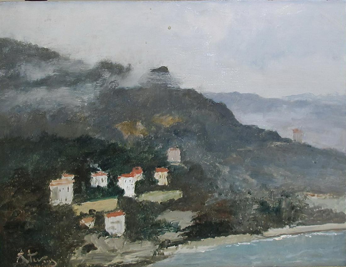 Alfred STEVENS (1823-1906) oil on board (1 of 7)