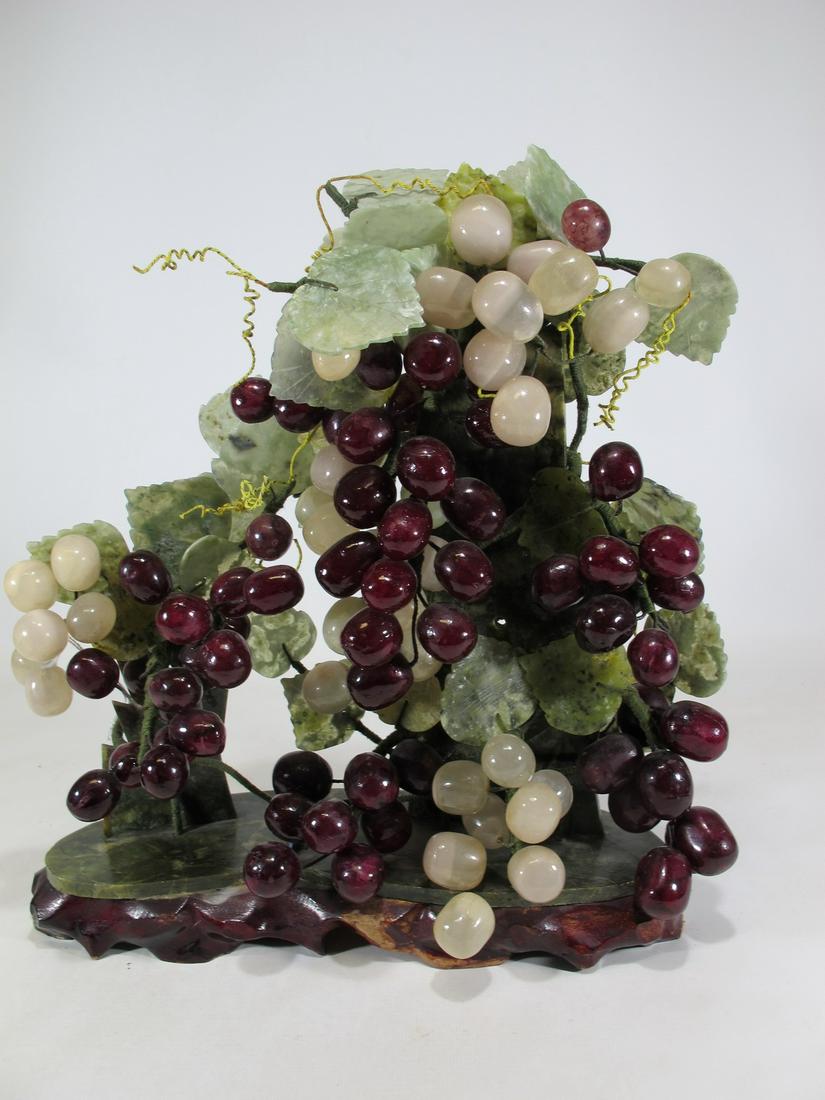 Vintage onyx grapes sculpture (1 of 10)