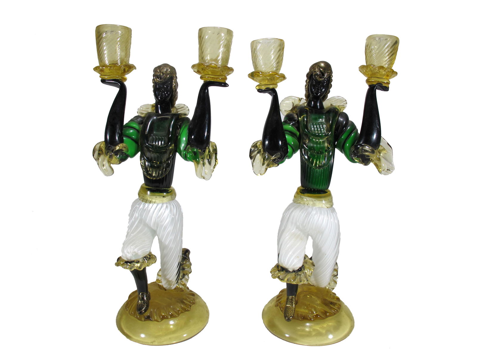 Antique Italian pair of Murano sculptures (1 of 9)