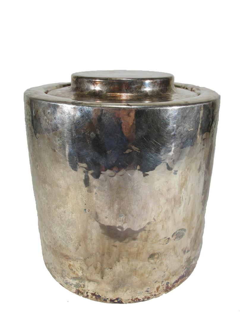 Italian Renzo Casetti silverplate ice bucket (1 of 6)