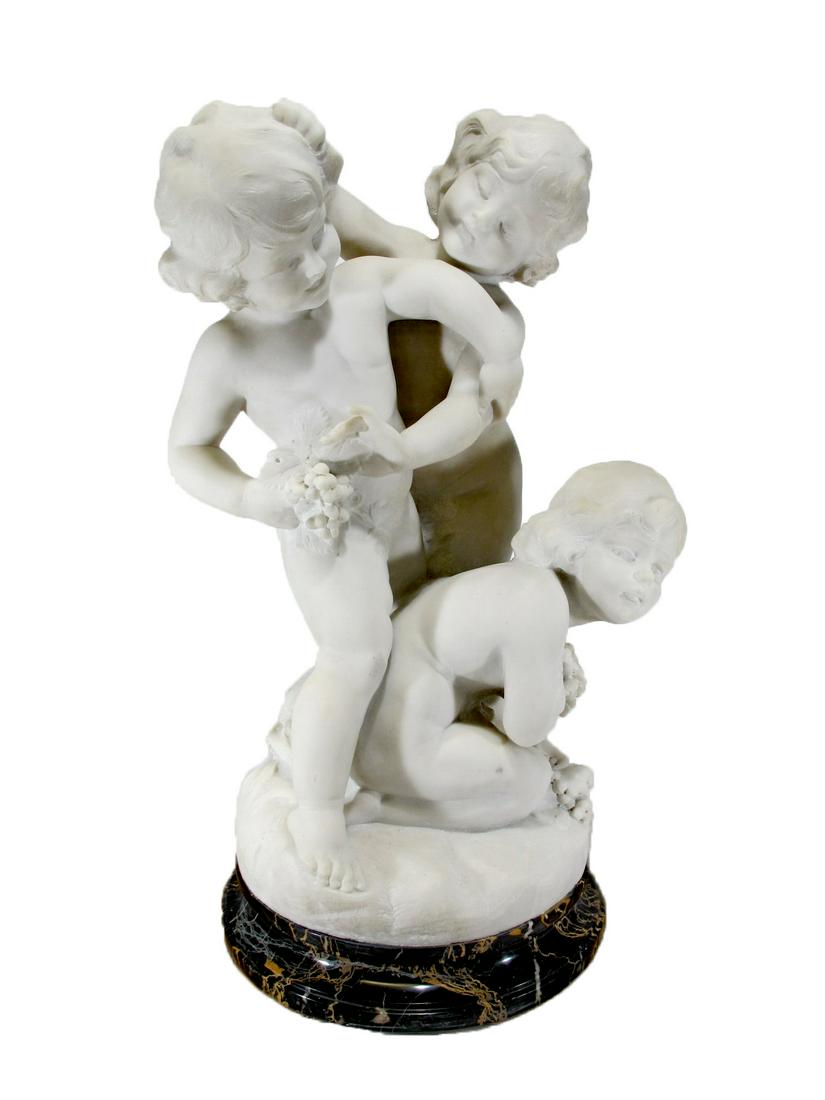 Antique European marble sculpture (1 of 8)