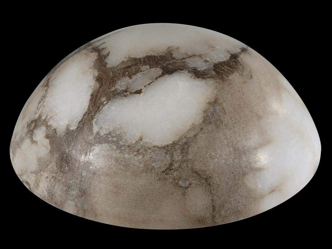 Vintage alabaster chandelier bowl: Vintage alabaster chandelier bowl. 6 1/2” H x 19 5/8” W. ANY INVOICE OVER $ 2,000.00 WE WILL ACCEPT PAYMENTS ONLY THROUGH CHECK OR BANK WIRE TRANSFER, SAME FOR INTERNATIONAL BUYERS. IF YOU