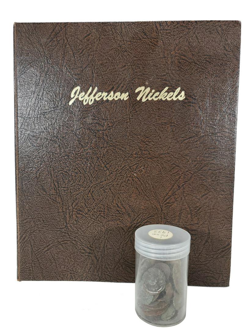 67 Jefferson nickels album and 58 ancient coins (1 of 10)
