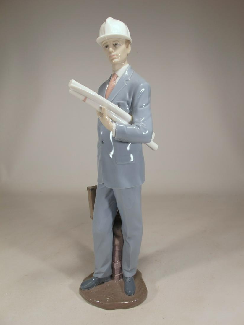 Lladro 6320 Architect porcelain statue (1 of 8)