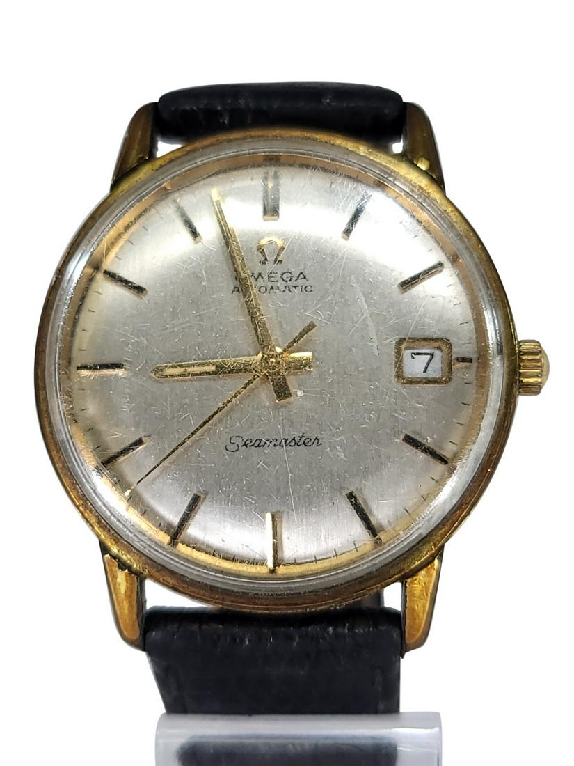 1965 Omega Seamaster Automatic gold plated mens watch (1 of 4)
