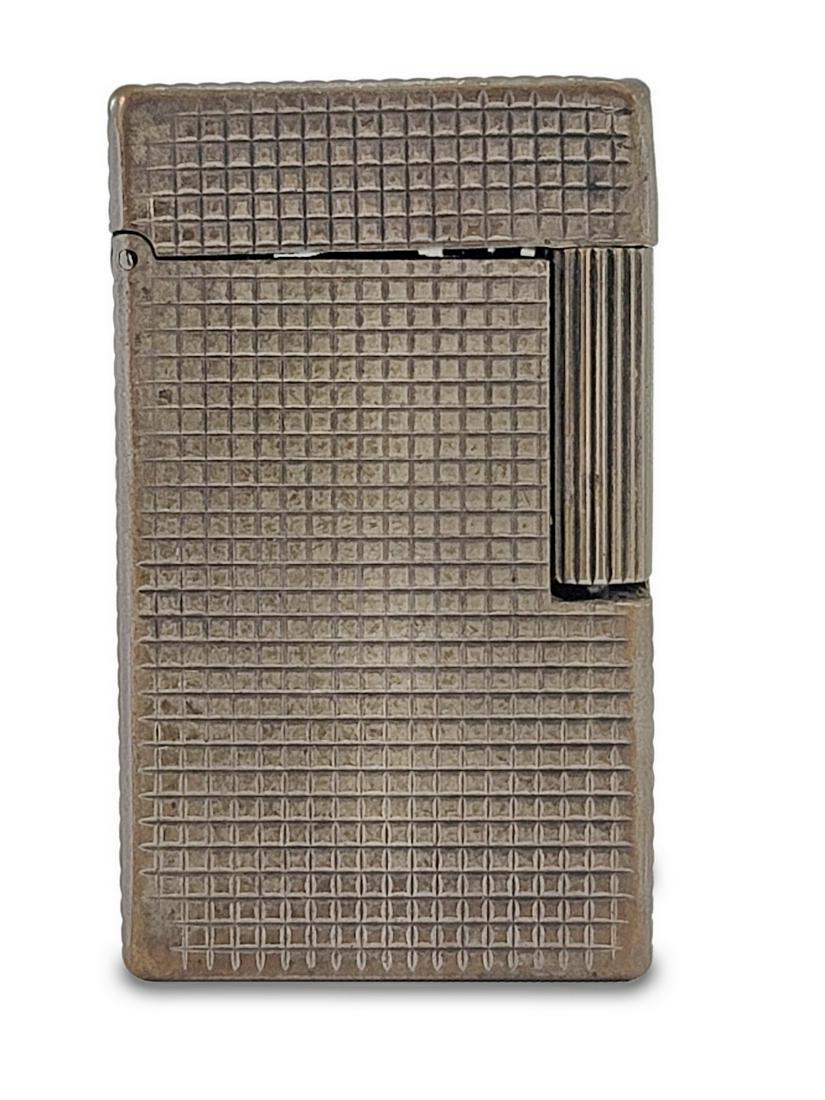 St Dupont silverplate lighter in a box (1 of 6)