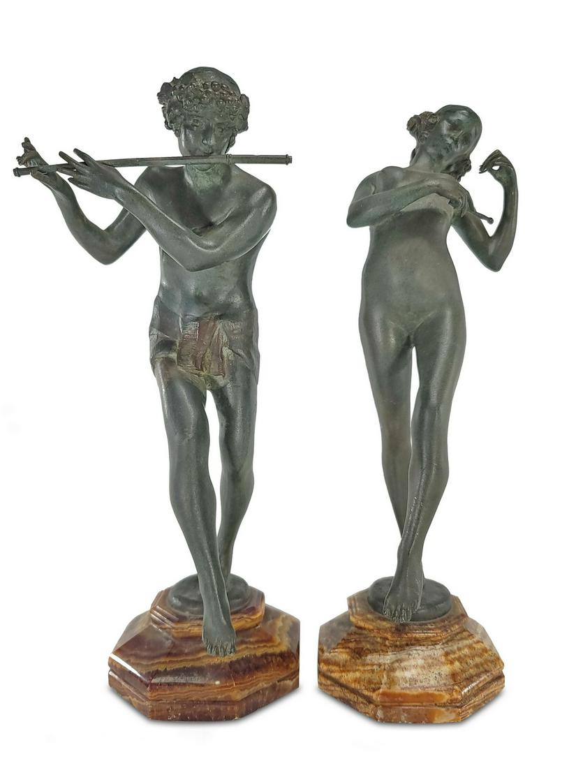 Eugene E. Piron (1875-1928) Bronze Sculptures (1 of 8)