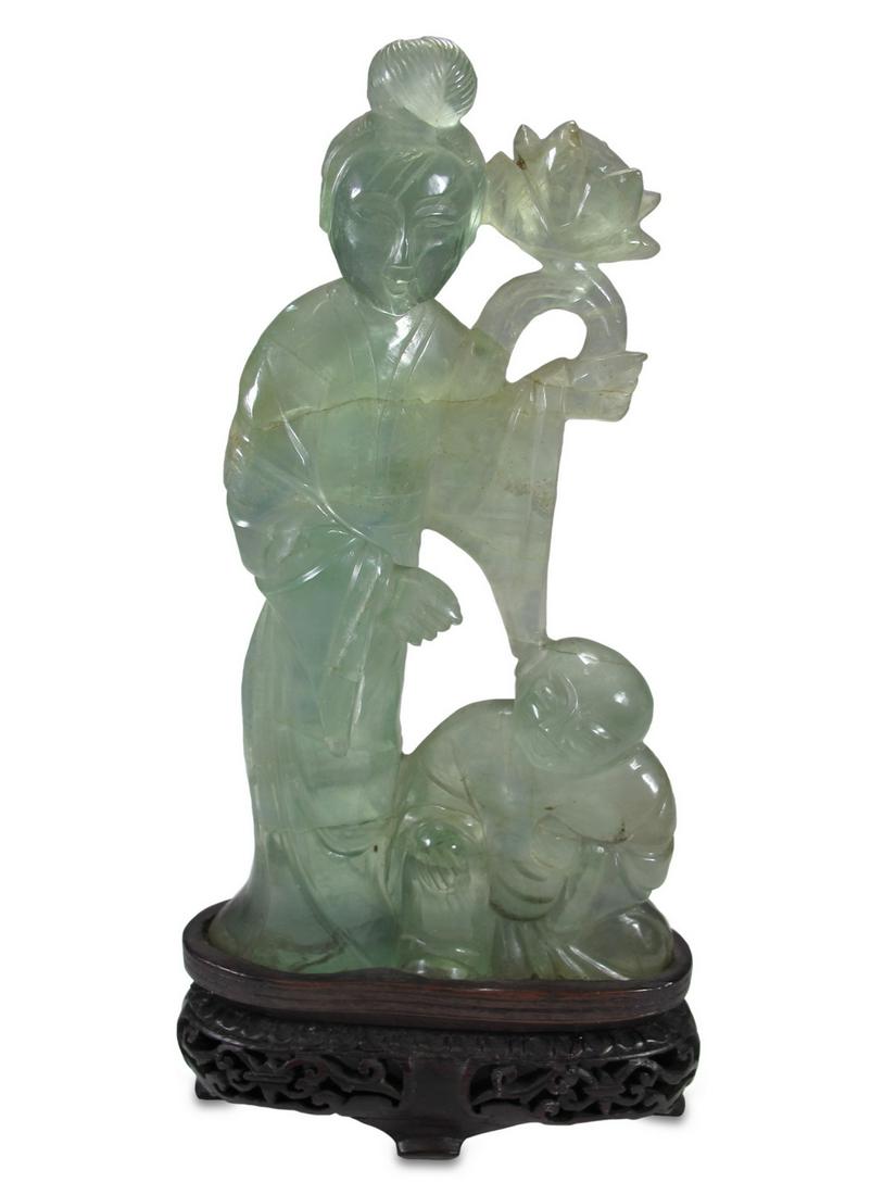 Antique Chinese jade sculpture (1 of 4)