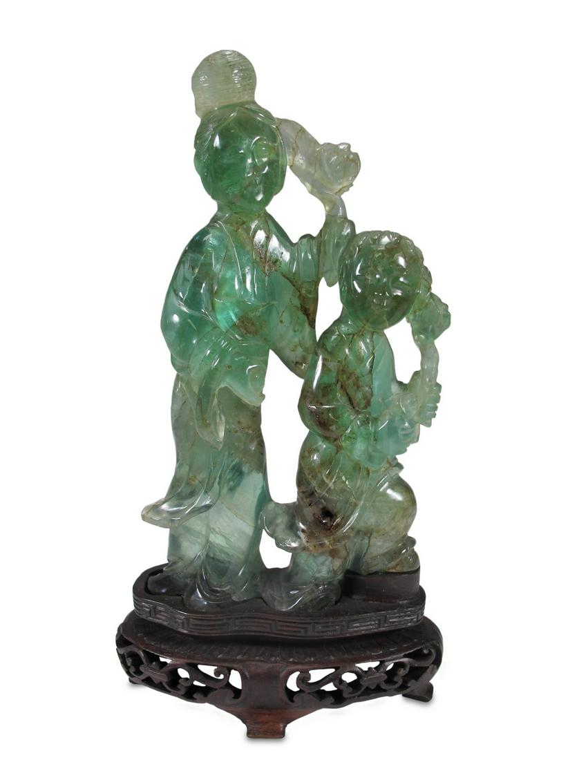 Antique Chinese jade sculpture (1 of 4)