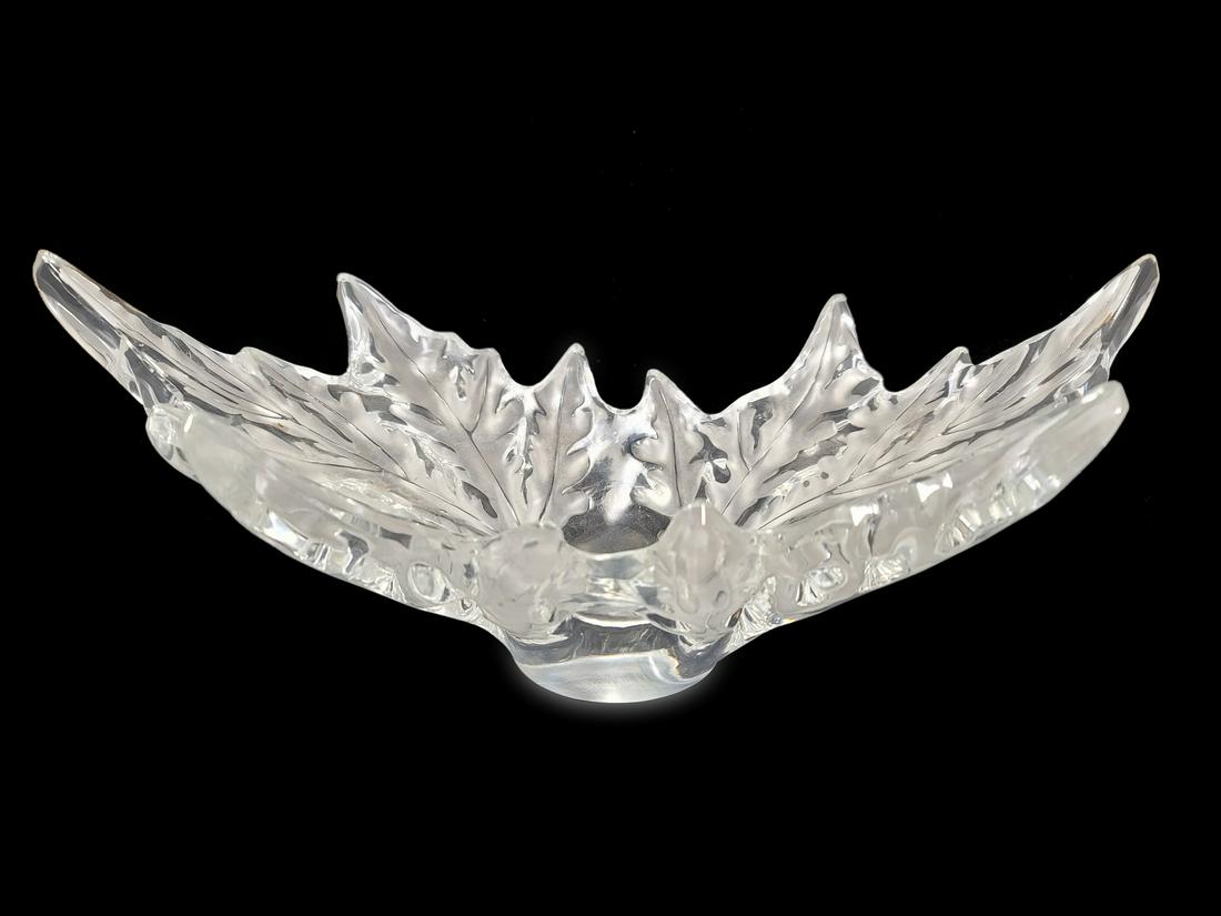 Vintage Lalique Champs Elysees crystal bowl (1 of 5)
