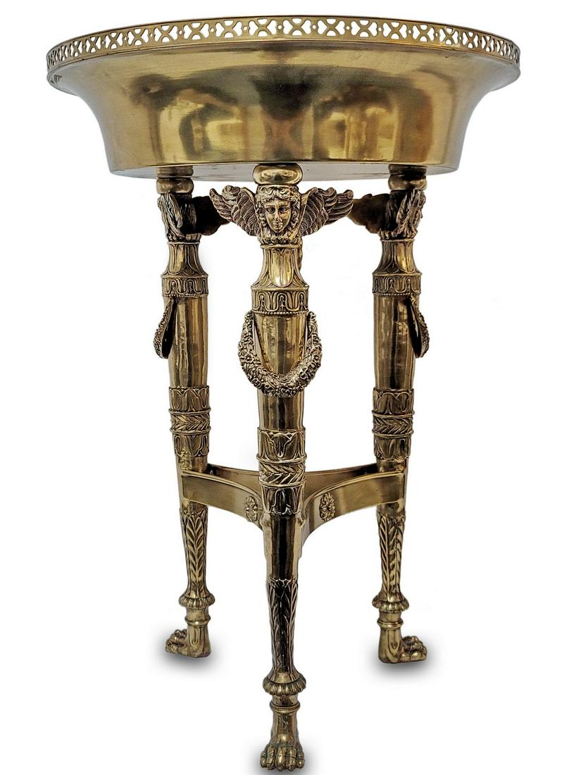 Large French style bronze planter (1 of 7)