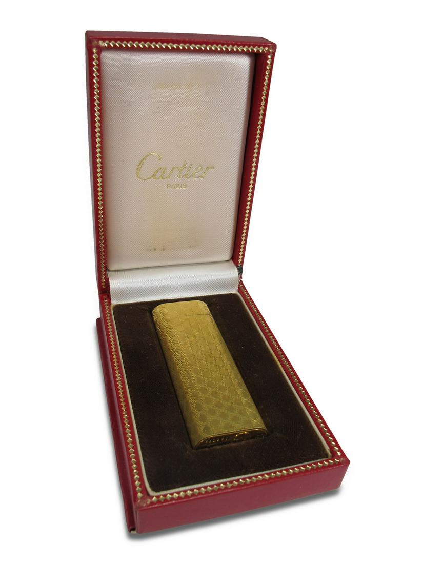 Cartier, Paris gold plater lighter Swiss made (1 of 7)
